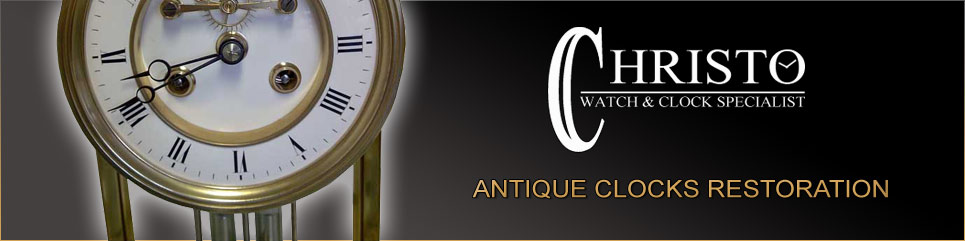 Antique clocks restoration